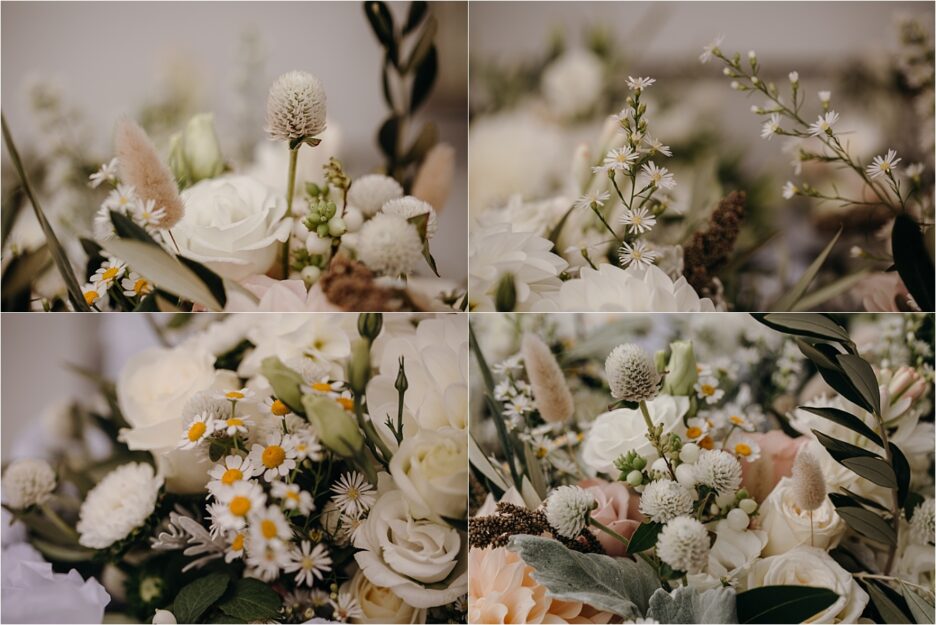 Bridal bouquets country boho style