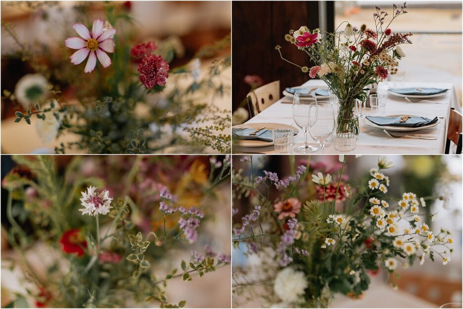 Wedding table Floral arrangements