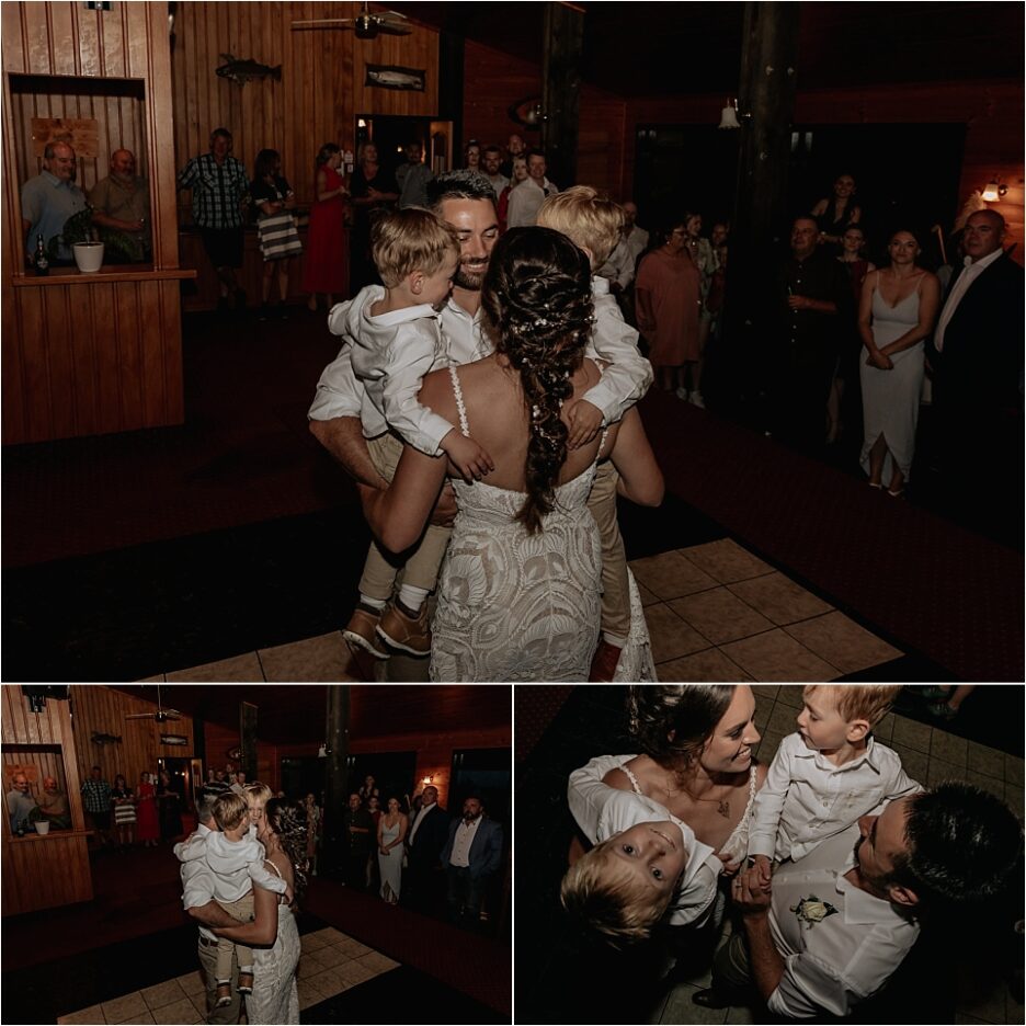 First dance love with little family