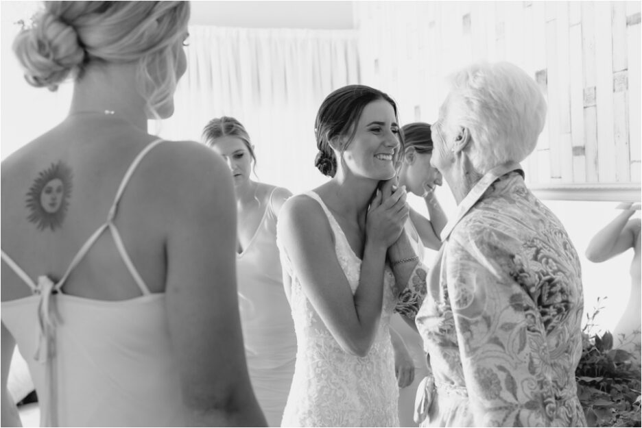 Embrace Grandmother and Bride