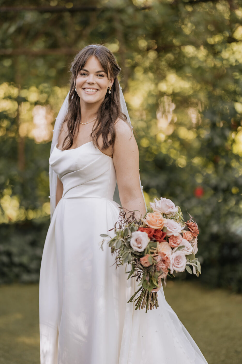 bridal portraits Tree Church wedding